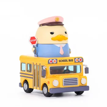 10Cm Duckoo Miestelio Autobusų Ya Anime Duomenys Liftas Kawaii Antis Modelis Popmart Mergina Gimtadienio Dovana Žaislai Decore Lėlės Namų Desktop