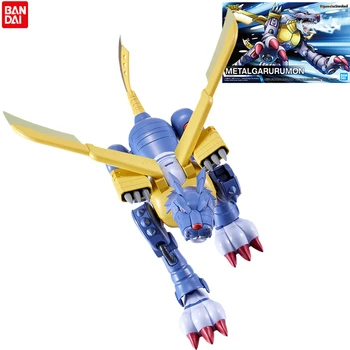 Bandai Digimon Nuotykių Paveikslas-Rise Metalgarurumon TV Anime Versija Asamblėjos Anime Pav Veiksmų Modelis Figurals Brinquedos Žaislas