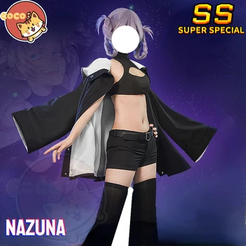 Kokosų-SS Anime Skambinkite Naktį Nazuna Vampyras Cosplay Kostiumų Anime Yofukashi No Uta Cosplay Nazuna Nanakusa Kostiumų ir Perukų