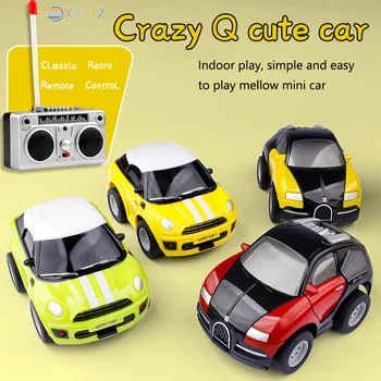 1:43 Mini Q Animacinis Žaislas Elektrinių Automobilių Nuotolinę Automobilių Žaislai Berniukams Baterija Varomas Automobilis wltoys mokesčių Elektros rc