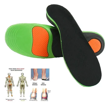 EVA Ortopedinių Vidpadžių Pėdos Arka Parama Batų Padas N/X Tipo Kojos Sporto Batų Padas amortizuojantis Smūgius Įdėklai Patogi Pagalvėlė