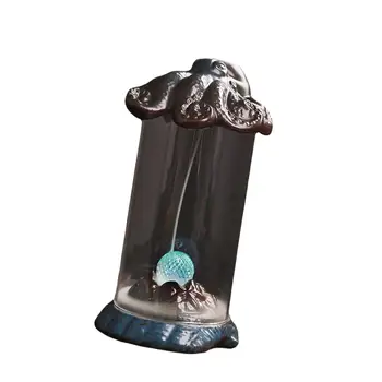 Keramikos Moliuskui Smilkalų Degiklis su LED Smilkalai Kūginiai Turėtojas 