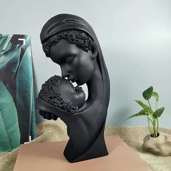 Motina Ir Vaikai Statula Dieną Statulėlės, Dekoravimo, Dovanų Skulptūra