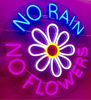 Neon Užsakymą Ženklas LED Šviesos Rinkos Lempos Namo Kambaryje Klubo Sienų Apdailai Vestuvių, Gimtadienio Restoranas Gėlių Faceplate