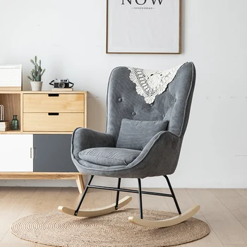 Porankiai Patalpų Šiaurės Kėdės Miegamojo Grindų Šiaurės Stiliaus Dizaino Kėdė Modernus Vieno Nešiojamų Meubles De Baldų Salonas