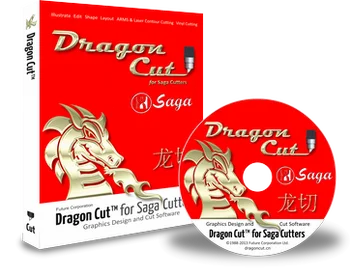 Saga programinė įranga, pjovimo braižytuvai Dragoncut programinės įrangos pagrindinės versijos