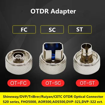 Shineway/DVP/TriBrer/Ruiyan/CETC OTDR S20 serijos FHO5000 FC/SC/ST Flanšas optinės sąsajos jungties AOR500 optinis prievado adapteris