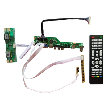 T. V56.031 Nauja Universali HDMI, USB, AV VGA ATV PC LCD Valdiklis Valdybos 15.4 colių 1 920 x 1 200 LQ154M1LW02 CCFL LVDS Stebėti Rinkinys