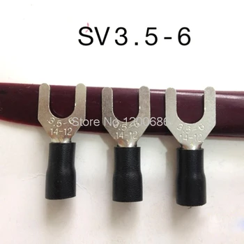 Šaltojo presavimo terminalo pabaigos SV3.5-6 šakutės Y-tipo, U-tipo vario nosies terminalo gamykloje tiesiogiai